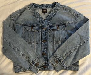 Lee Denim Jacket Women’s Small New Without Tags Blue Vintage Retro Style NICE!